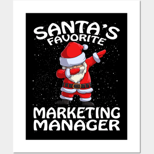 Santas Favorite Marketing Manager Christmas Posters and Art